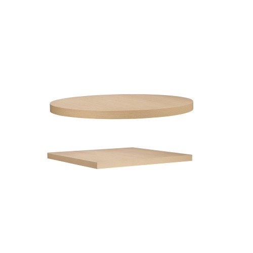 Tablie masa exterior din lemn de stejar Metalmobil Table Top S2 ABS